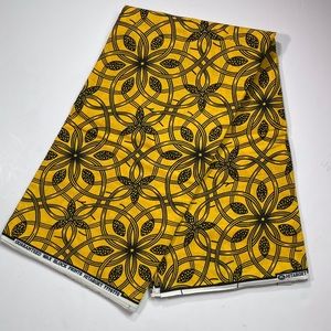 African Print Ankara Multicolor Cotton Apparel Fabric